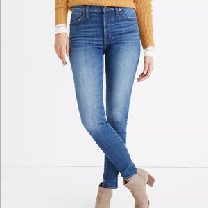 Selling Madewell mid-rise skinny jeans